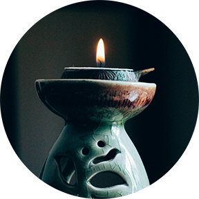 meditation candle